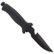 FOX Tekno Military 2 Black / Black Blade diving knife (641)