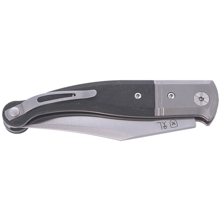 Nóż LionSteel Gitano Carbon Fibre, Satin Blade (GT01 CF)