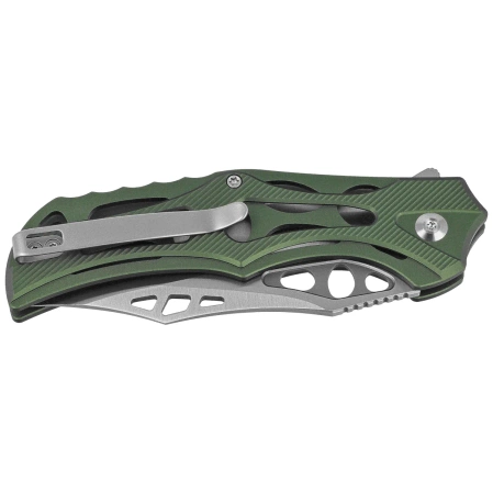Nóż składany Civivi Biophase Green Aluminium, Satin Nitro-V (C23083-1)