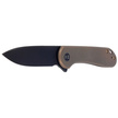 Nóż składany WE Knife Elementum Bronze Titanium, Black Stonewashed CPM S20CV (WE18062X-4)