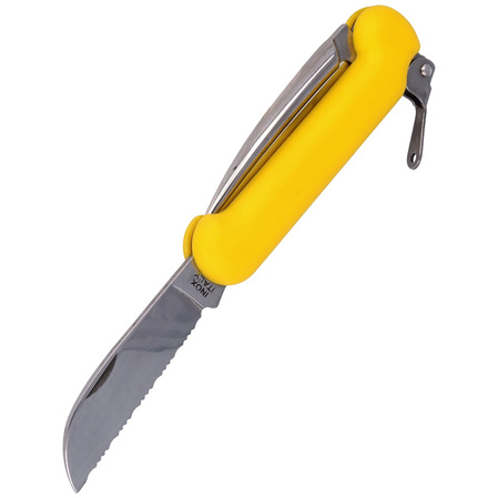 Nóż składany żeglarski MAC Coltellerie Marine, PP / TPE Yellow (MC SLR.Y)