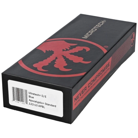 Microtech Ultratech D/E Blue Aluminium, Apocalyptic M390 by Tony Marfione (122-10APBL)