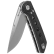 Nóż składany Reate PL-XF-1 Black Micarta/G10 Inlay, Stonewashed Nitro-V