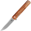 BlackFox Spear Knife Zebra Wood, Satin D2 (BF-783 ZW)