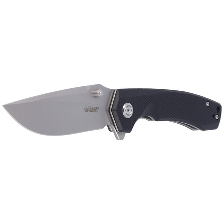 Nóż składany Kubey Black G10, Bead Blasted D2 (KU901A)