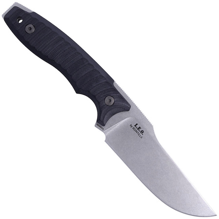 Nóż Maserin L.E.O. Black G10, Stonewashed N690 by Tommaso Rumici (919/G10N)