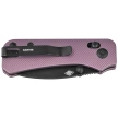 Civivi Baby Banter 2 Knife Purple Aluminum, Black Stonewashed Nitro-V by Ben Petersen (C23074-2)