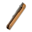 Civivi Hid Knife Brown G10, Satin 14C28N by Ostap Hel (C23008-3)