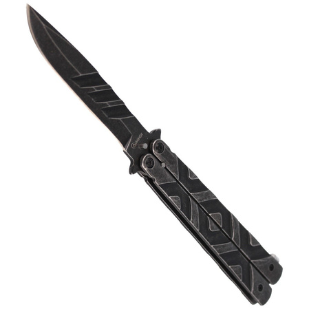 Nóż motylek Martinez Albainox Balisong Stone, Gray Stonewashed (02105)