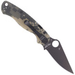 Spyderco Para Military 2 G-10 Camo, Black Blade (C81GPCMOBK2)