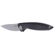 Nóż składany Kubey Pike Black Titanium, Sandblasted CPM 20CV by Parsons Bladeworks (KB2103B)