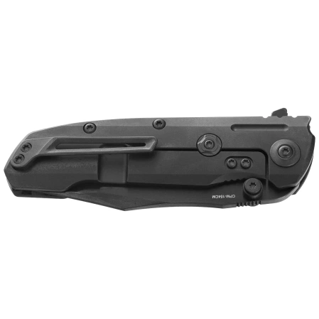 Nóż składany Reate District 9 V2 Black Titanium/Carbon Fiber, Black DLC 154CM (9D-V2 TDLC DLC)