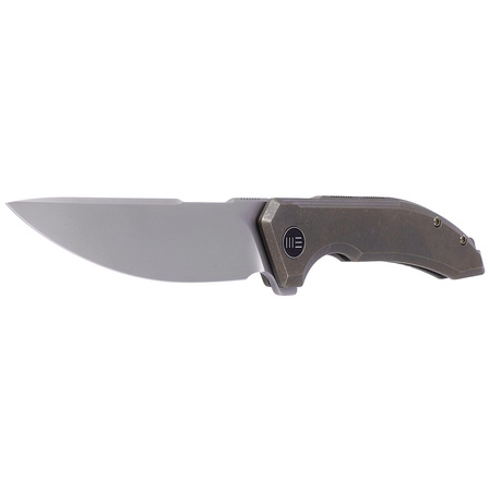 Nóż WE Knife Quixotic Bronze Titanium, Silver Bead Blasted CPM 20CV (WE21016-5)