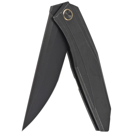 WE Knife Cybernetic LE No 117/205 Black Titanium, Black Stonewashed CPM 20CV (WE22033-1)