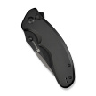 Sencut Cybrix Black Aluminum Knife, Black 9Cr18MoV (S23098A-1)