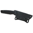 Nóż Fox KS Black G10, Top Shield Antracite Stonewashed Niolox by GZ Tactical Knives (FX-627 G10B)