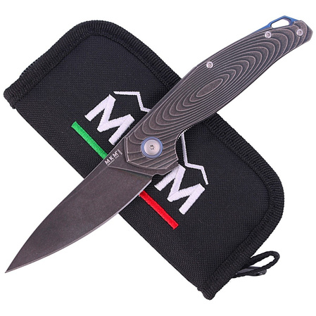 MKM Dark Stonewash Titanium, Dark Stonewash Finish by Jens Ansø (MKGC-TDSW)