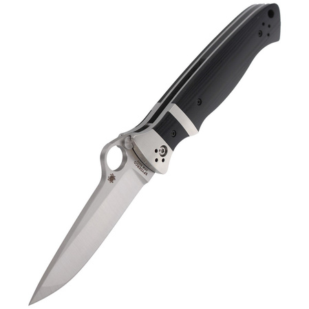 Nóż składany Spyderco Vallotton Sub-Hilt Black G10, Satin CPM S30V by Butch Vallotton (C149GP)