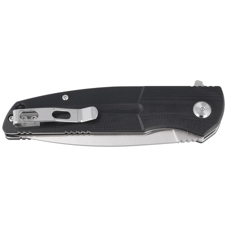 Nóż składany Bestech Fin Black G10, Satin 14C28N (BG34A-1)