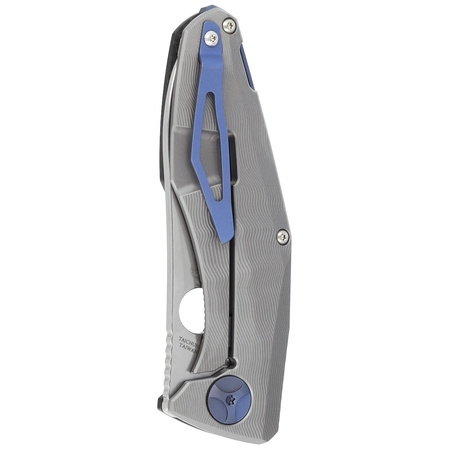 Nóż składany Spyderco Drunken Carbon Fiber / Titanium, Satin CPM S90V Plain by Dmitry Sinkevich (C235CFTIP)