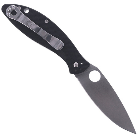 Spyderco Astute G-10 Black Plain (C252GP)