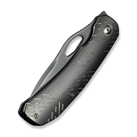 Nóż składany WeKnife Inmate Gray Titanium, Polished Gray CPM 20CV by Jerad Neeve (WE23096B-4)