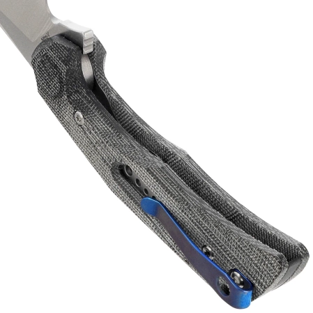 Reate PL-7 Knife Black Micarta, Satin Nitro-V (PL-7 BKM SAT)