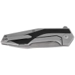 Civivi Hypersonic Gray Steel / Black G10, Gray Stonewashed 14C28N by Gustavo T. Cecchini knife (C22011-2)