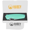 Nóż składany Kubey Tityus KB360B Green Titanium, Bead Blasted 14C28N