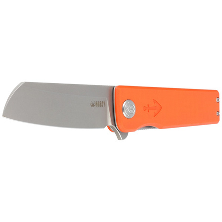 Kubey Knife Sailor Orange G10, Beadblasted AUS-10 by Sekira Sochi (KU317G)