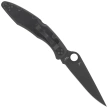 Nóż składany Spyderco Police Knife Black TiCN Stainless Steel, Black TiCN VG-10 by Sal Glesser (C07BKP)