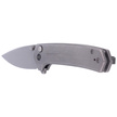 WE Knife Culex Gray Titanium, Gray Stonewashed CPM 20CV (WE21026B-1)