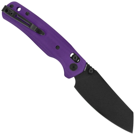 Nóż składany Bestechman Cicada's Wing Purple G10, Black 10Cr15MoV (BMK06B)