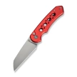 Civivi Pragma Prime Knife Red Aluminum, Stonewashed 14C28N (C24067-2)