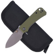CIVIVI Knife Baby Banter Green G10, Gray Stonewashed by Ben Petersen (C19068S-5)