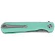 Bestechman Flick Knife Aqua G10, Satin/Stonewashed D2 by Ostap Hel (BMK13D)