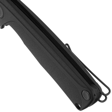 Nóż składany ANV Z100 BB Black GRN, Black DLC Sleipner (ANVZ100-052)