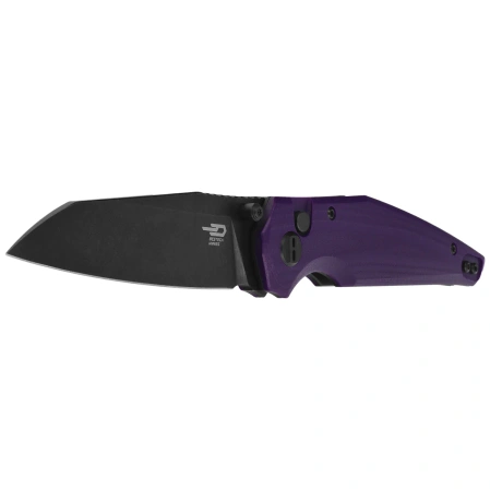 Bestech Snakebird Knife Purple G10, Stonewashed / Black PVD 14C28N (BG58E)