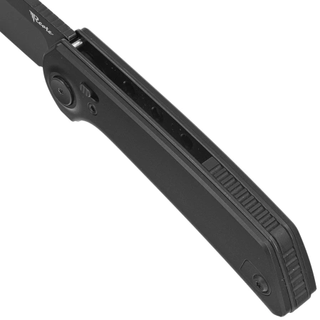 Nóż składany Reate PL-XF-A-3 Black Aluminium, Black PVD Nitro-V