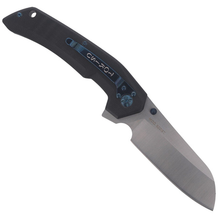 Nóż składany TOKISU Tactical Black G-10/Carbon Fiber, Satin (18448)