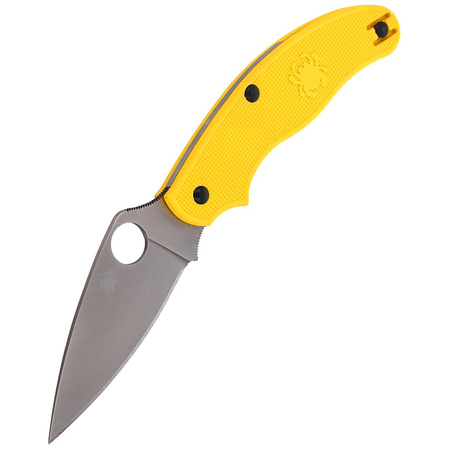 Spyderco UK Penknife Salt FRN Yellow LC200N Plain (C94PYL)