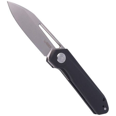Nóż składany Kubey Royal Black G10, Beadblasted D2 by Colin Maisonpierre (KU321A)