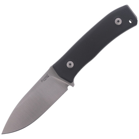 Nóż LionSteel Bushcraft G10 Black, Satin Blade (M4 G10)