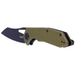 Nóż Kubey Knife New Vagrant Tan G10, Darkwashed AUS-10 (KU291E)