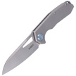 Nóż składany Kubey Vagrant Gray Titanium, Sandblasted CPM S30V by Maksim Tkachuk (KB284A)