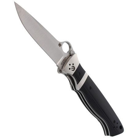 Nóż składany Spyderco Vallotton Sub-Hilt Black G10, Satin CPM S30V by Butch Vallotton (C149GP)