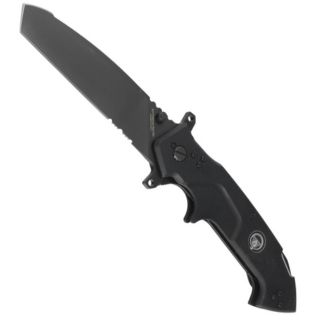 Nóż składany Extrema Ratio Glauca B1 Black Aluminium, Black MIL-C N690 (04.1000.0139/BLK)