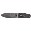 Nóż sprężynowy Mikov Predator Wildcat Buffalo Horn, Damascus PMC27 (241-DR-1/KP)