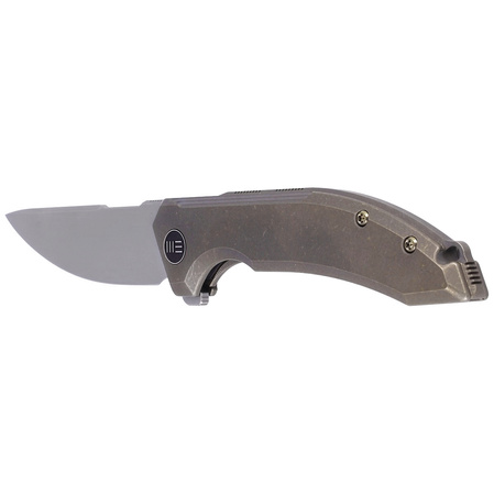 Nóż WE Knife Quixotic Bronze Titanium, Silver Bead Blasted CPM 20CV (WE21016-5)