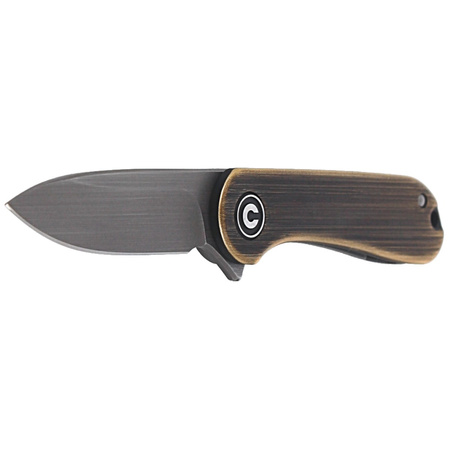 Nóż CIVIVI Mini Elementum Black Brass, Gray Hand Rubbed (C18062Q-1)